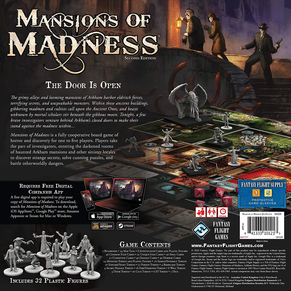 Mansions of madness Game second edition hot the door is open