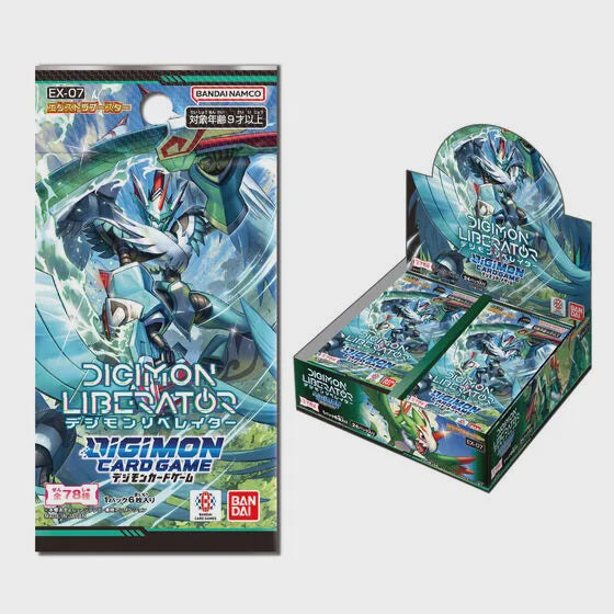 Digimon TCG: [EX07] Digimon Liberator Extra Booster Display Box [24]