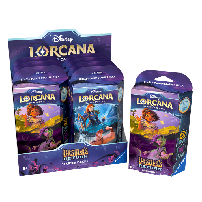 Disney Lorcana TCG: Ursula's Return Starter Deck Display