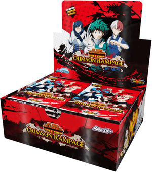 My Hero Accademia CCG:  Crimson Rampage 1st Edition - Display Box