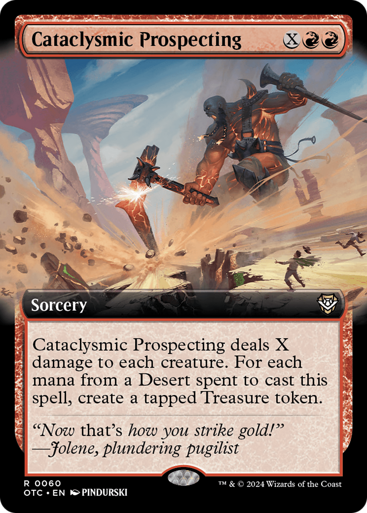 Cataclysmic Prospecting (Extended Art) [Outlaws of Thunder Junction Co ...