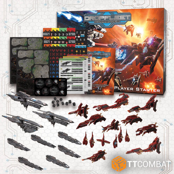 Dropfleet Commander [2.0]: Two Player Starter - Contains UCM + Bioficers