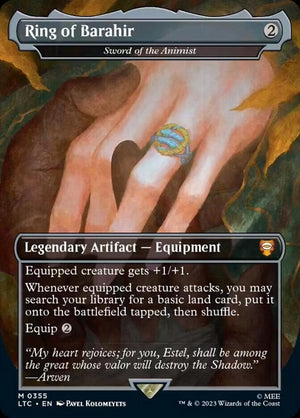Ring of Barahir - Sword of the Animist [The Lord of the Rings: Tales of Middle-Earth Commander]