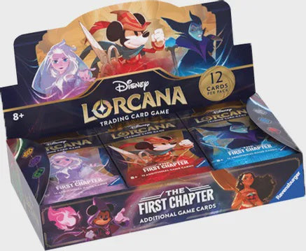 Disney Lorcana TCG: The First Chapter Booster Display BOX