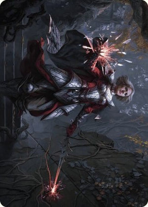 Rowan, Scion of War Art Card (31/81) [Wilds of Eldraine Art Series]