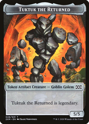 Myr (007) // Treasure Double-Sided Token [Double Masters Tokens]