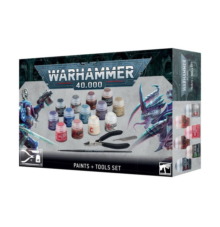Warhammer: 40K - Paints and Tool Set