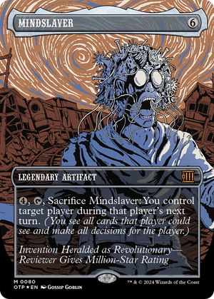 Mindslaver (Textured Foil) [Outlaws of Thunder Junction: Breaking News]