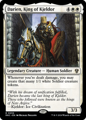 Darien, King of Kjeldor [Murders at Karlov Manor Commander]