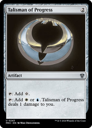Talisman of Progress [Murders at Karlov Manor Commander]