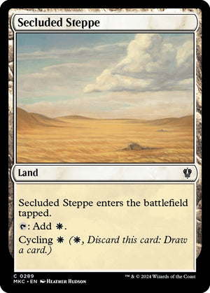 Secluded Steppe [Murders at Karlov Manor Commander]