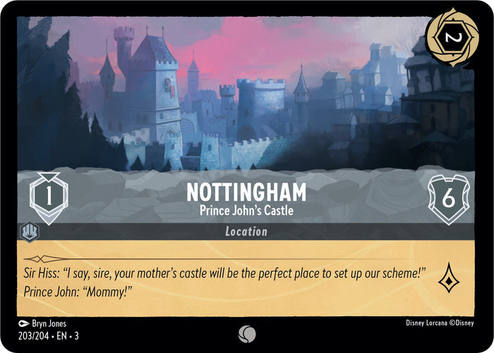 Nottingham - Prince John's Castle (203/204) [Into the Inklands]