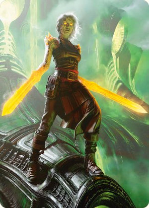 Nahiri, the Unforgiving Art Card [Phyrexia: All Will Be One Art Series]