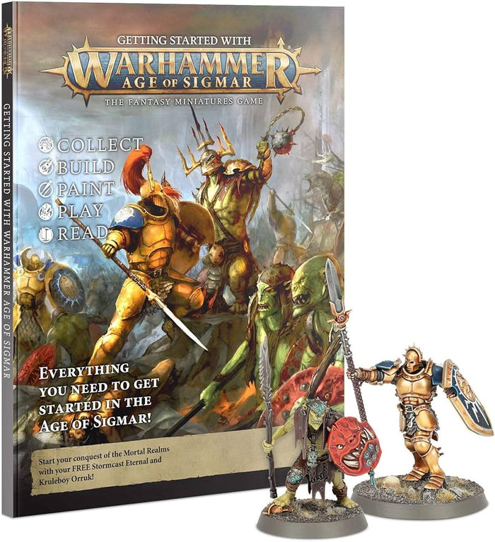 Warhammer: Age of Sigmar - Getting Started Magazine [With Minis]