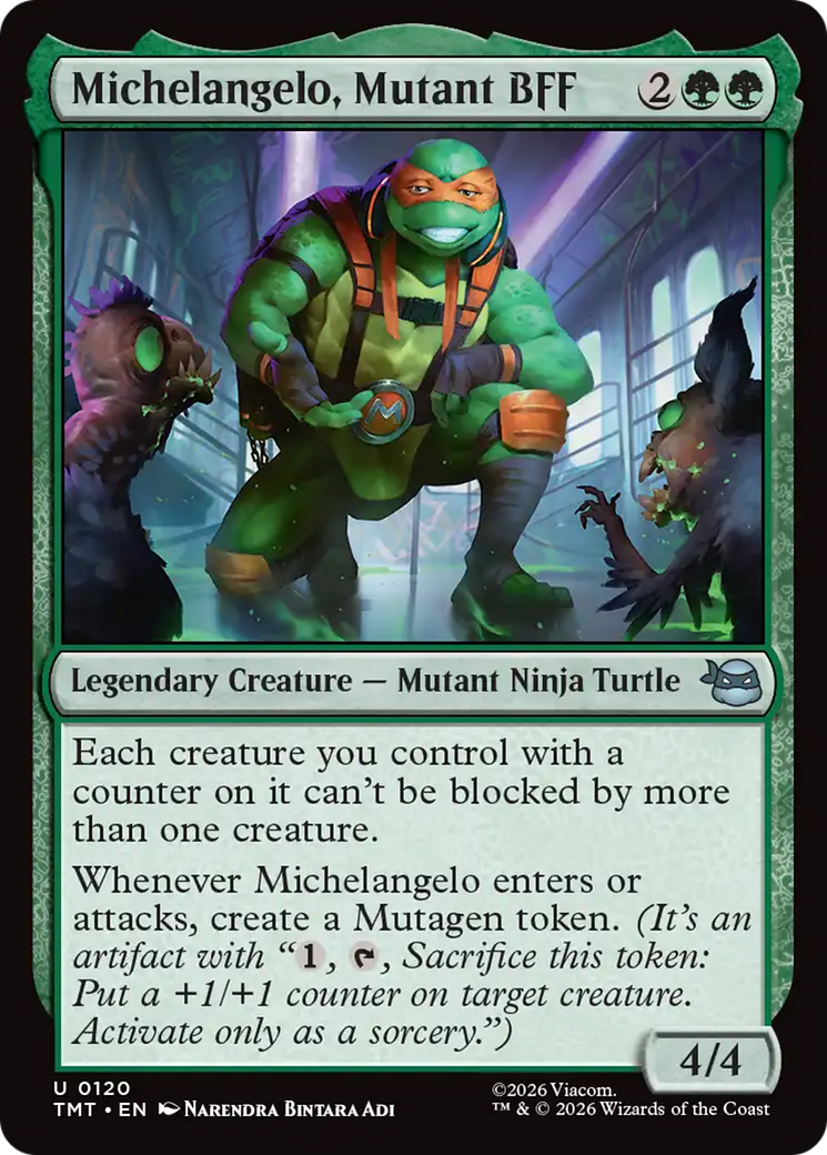 Michelangelo, Mutant BFF [Teenage Mutant Ninja Turtles] – Little Wars