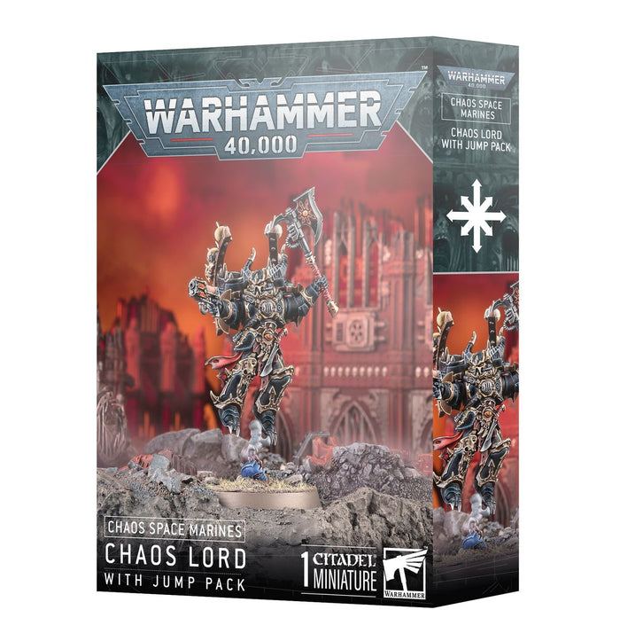 40k: Chaos Space Marines - Chaos Lord with Jump Pack