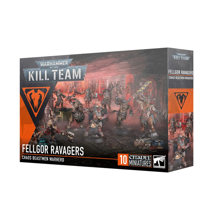 40k Kill Team: Fellgor Ravagers - Chaos Beastmen Warherd