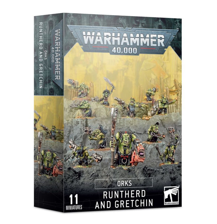 40k: Orks - Runtherd and Gretchin