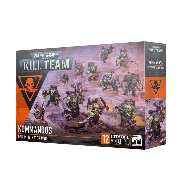 40k Kill Team: Kommandos - Ork Infiltrator Mob