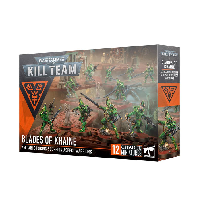 40k Kill Team: Blades of Khaine - Aeldari Striking Scorpion Aspect Warriors