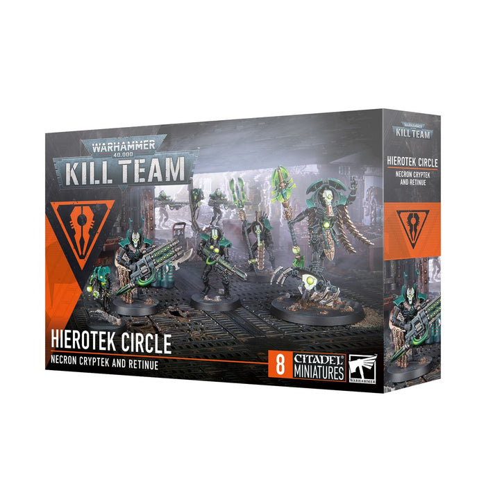40k Kill Team: Hierotek Circle - Necron Cryptek and Retinue