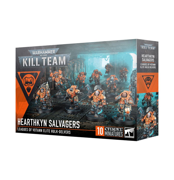 40k Kill Team: Hearthkyn Salvagers - Leagues of Votann Elite Hulk-Delvers