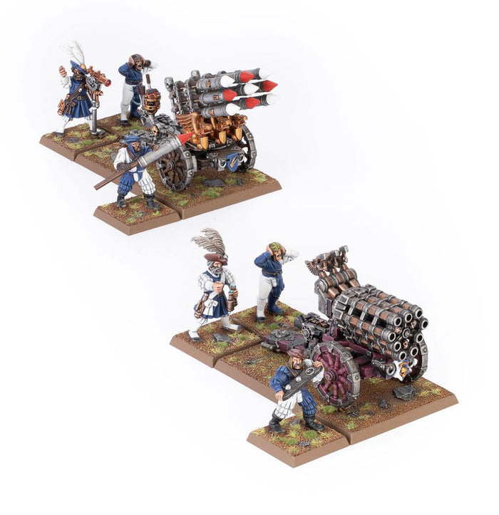Warhammer The Old World: HelBlaster Volley Gun & Helstorm Rocket Battery