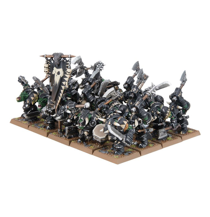 Warhammer The Old World: Orc & Goblin Tribes - Black Orc Mob