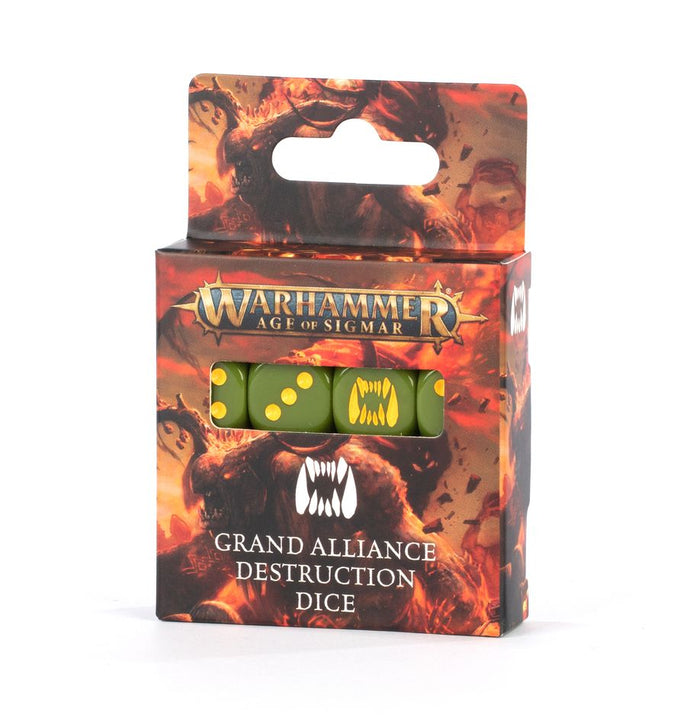 Warhammer: Age of Sigmar - Grand Alliance Destruction - Dice