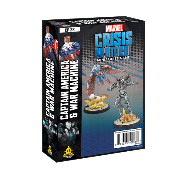 Marvel: Crisis Protocol - Captain America and War Machine