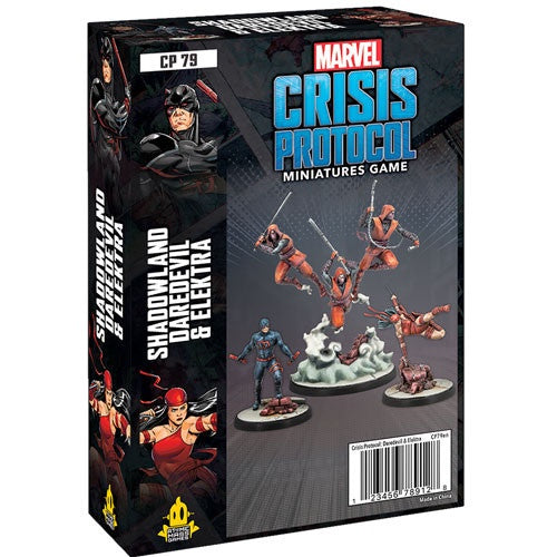 Marvel: Crisis Protocol - Shadowland Daredevil, & Elektra