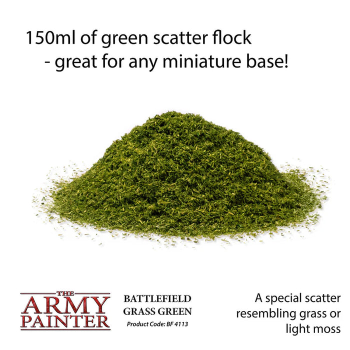 The Army Painter: - Basing: Battlefield Grass Green