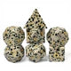 FBG Stone Dice: Black Speckle Gemstone