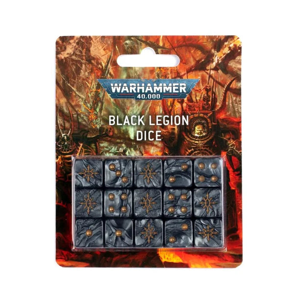 Warhammer: 40k - Dice: Black Legion