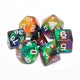 FBG Resin: Colorful Wind Dice Set
