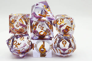 FBG: Sharp Edge Liquid Core Dice Sets
