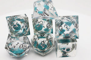 FBG: Sharp Edge Liquid Core Dice Sets