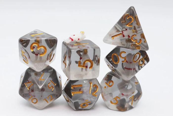 FBG Resin Dice Set: Astronaut