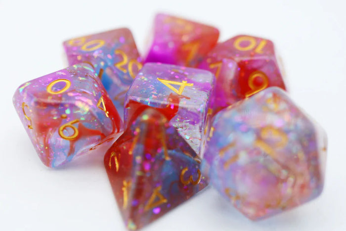 FBG Resin Dice Set: Dawning