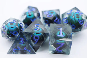FBG - Sharp Edge Moving Eye RPG Dice Set