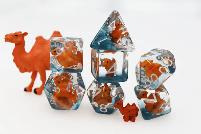 FBG Resin: Caravan Camel Dice Set
