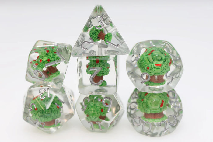 FBG Resin Dice Set: Apple Orchard