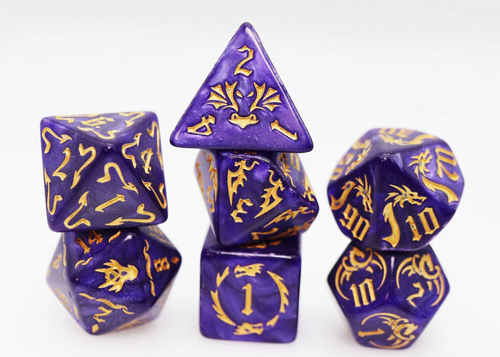 FBG Resin Dice Sets: Drake's Flight