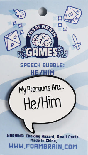 FBG: Speech Bubble Pins
