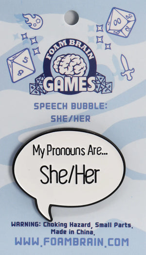 FBG: Speech Bubble Pins