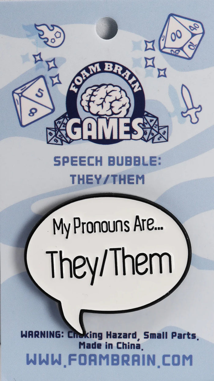 FBG: Speech Bubble Pins