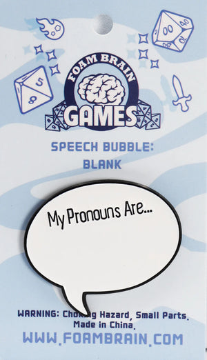 FBG: Speech Bubble Pins