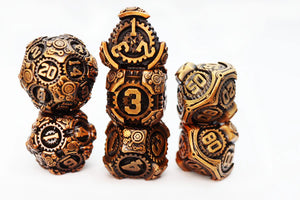 FBG Metal: Airship Gears Dice Sets
