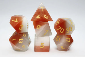 FBG Stone Dice: Cat's Eye Dice Sets