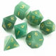 FBG Stone Dice: Green Aventurine